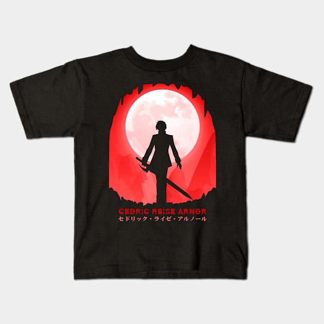 Cedric Reise Arnor | Trails Of Cold Steel Kids T-Shirt by GuruBoyAmanah